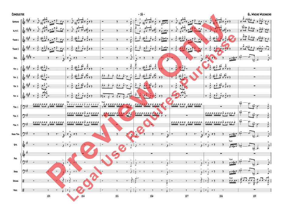 El Macho Muchacho 總譜 | 小雅音樂 Hsiaoya Music