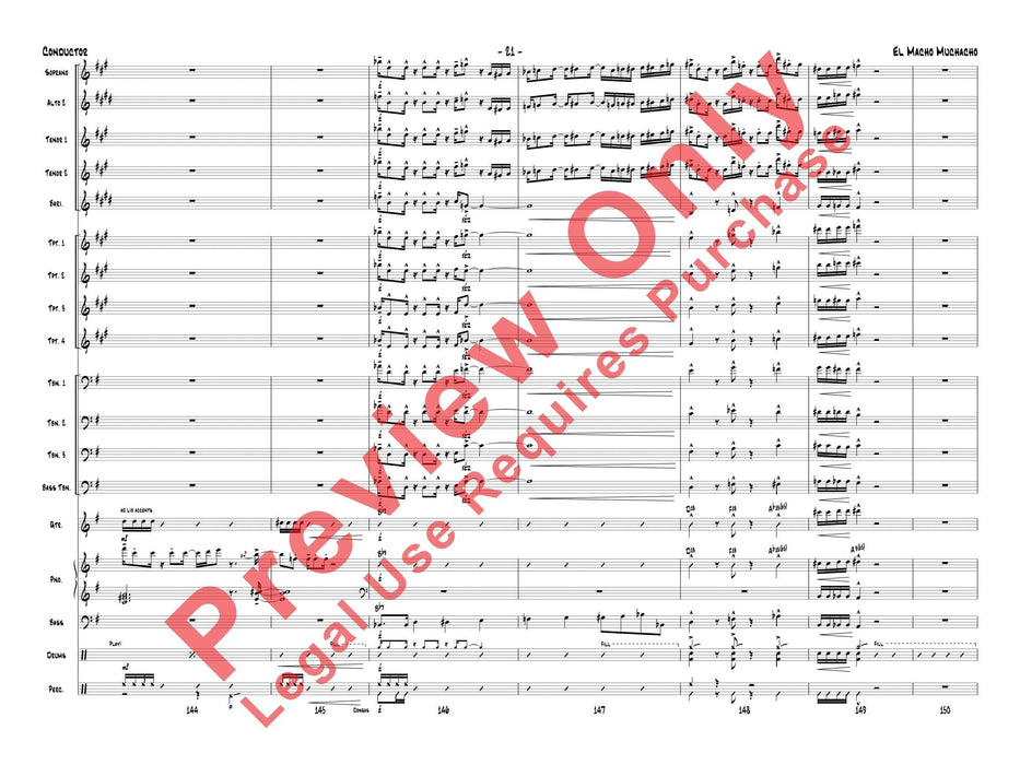 El Macho Muchacho 總譜 | 小雅音樂 Hsiaoya Music