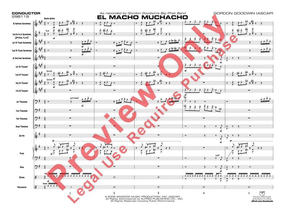 El Macho Muchacho 總譜 | 小雅音樂 Hsiaoya Music