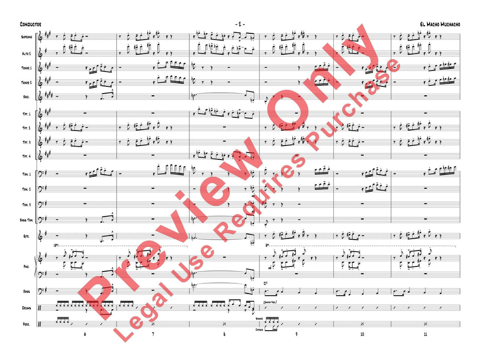 El Macho Muchacho 總譜 | 小雅音樂 Hsiaoya Music