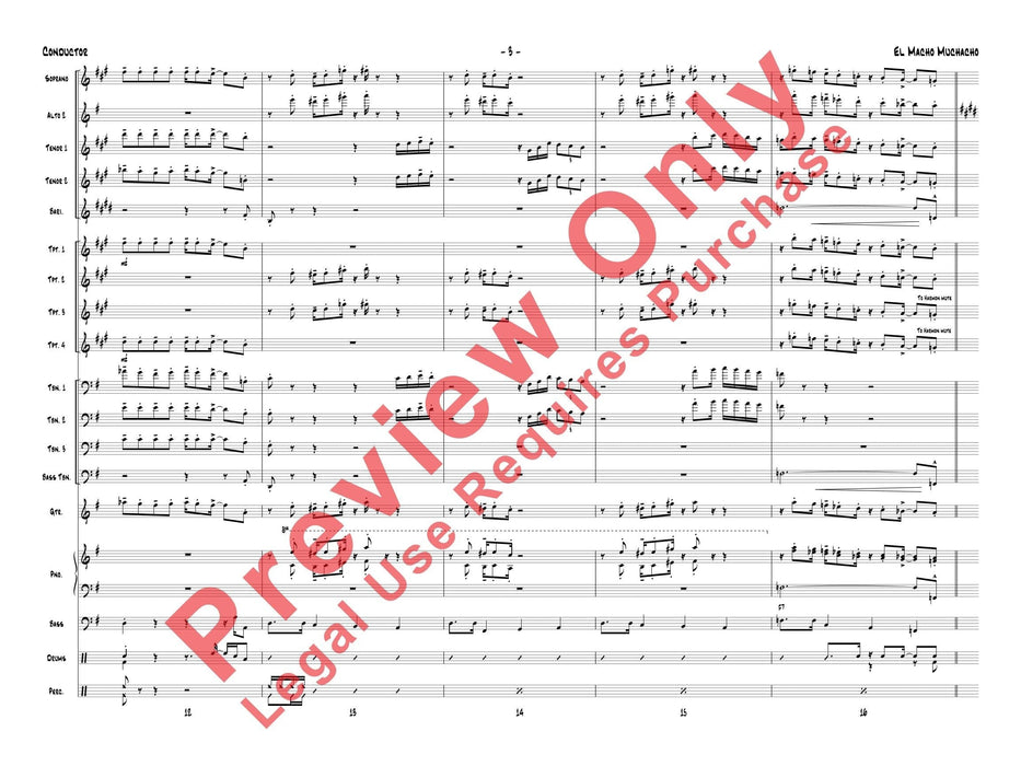 El Macho Muchacho 總譜 | 小雅音樂 Hsiaoya Music