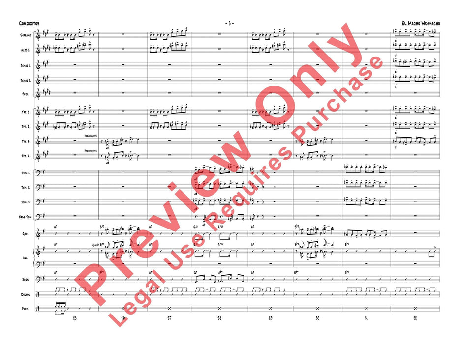 El Macho Muchacho 總譜 | 小雅音樂 Hsiaoya Music