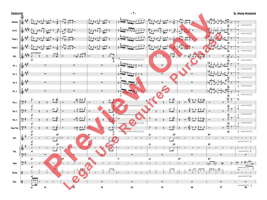 El Macho Muchacho 總譜 | 小雅音樂 Hsiaoya Music