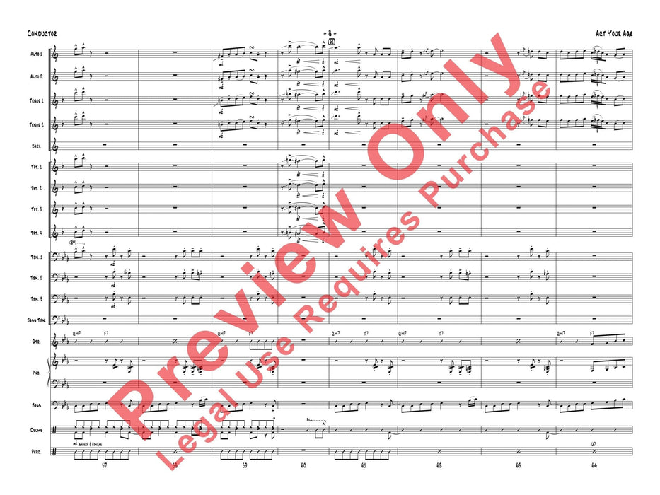 Act Your Age 總譜 | 小雅音樂 Hsiaoya Music