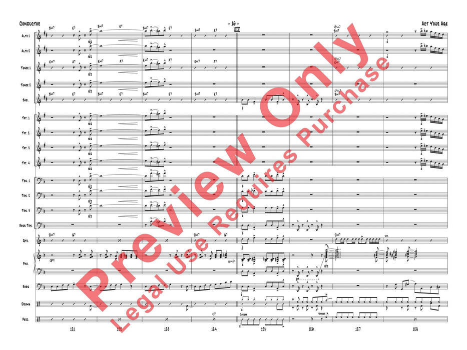 Act Your Age 總譜 | 小雅音樂 Hsiaoya Music