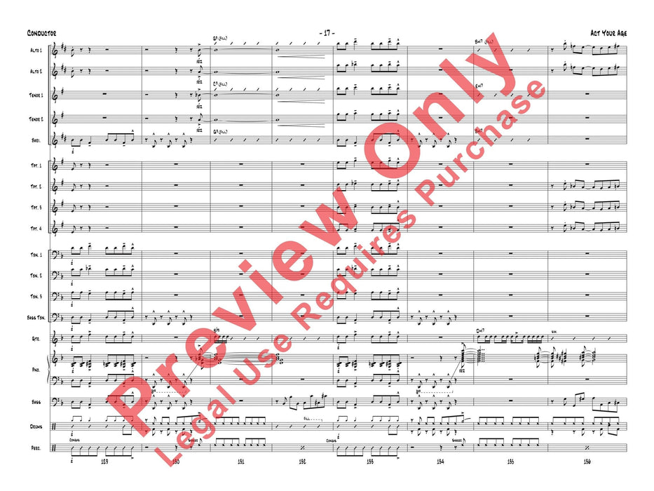 Act Your Age 總譜 | 小雅音樂 Hsiaoya Music