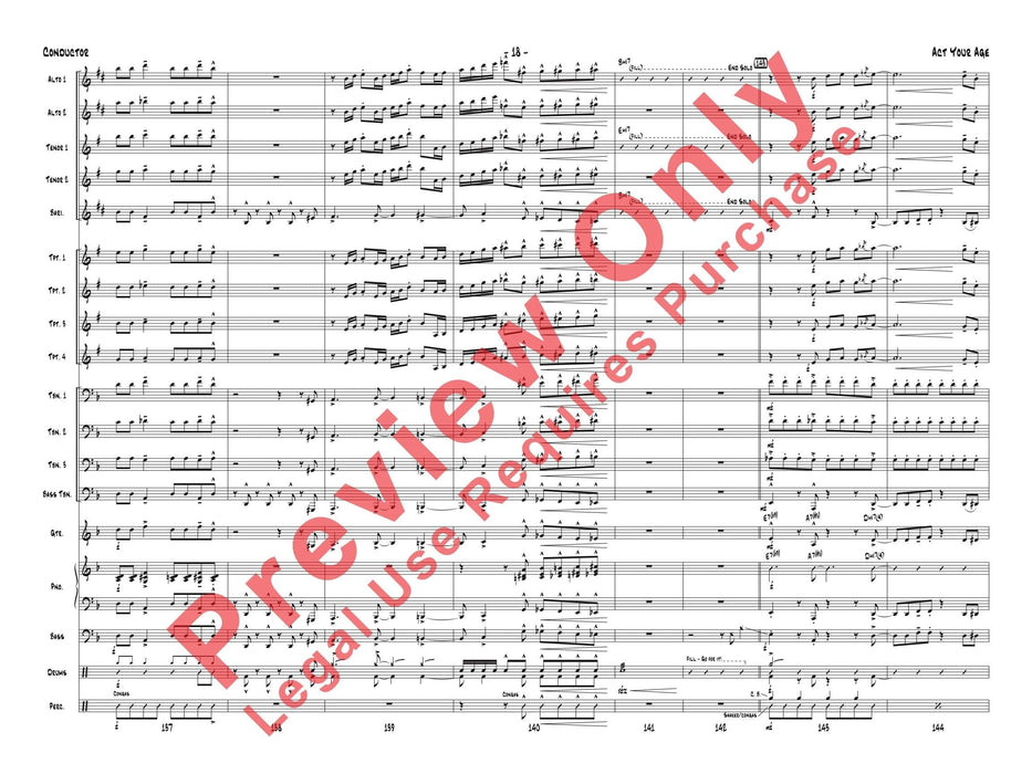 Act Your Age 總譜 | 小雅音樂 Hsiaoya Music