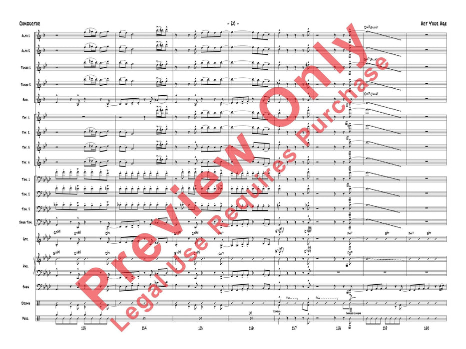 Act Your Age 總譜 | 小雅音樂 Hsiaoya Music