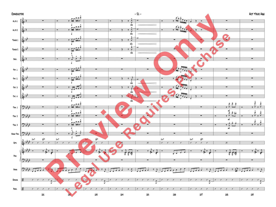 Act Your Age 總譜 | 小雅音樂 Hsiaoya Music