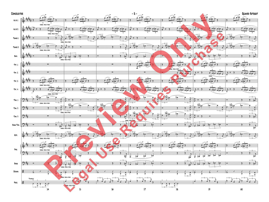 Gumbo Street 總譜 | 小雅音樂 Hsiaoya Music