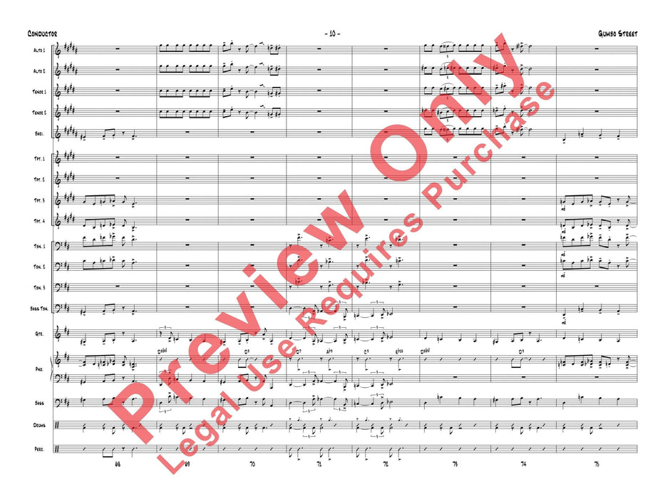 Gumbo Street 總譜 | 小雅音樂 Hsiaoya Music