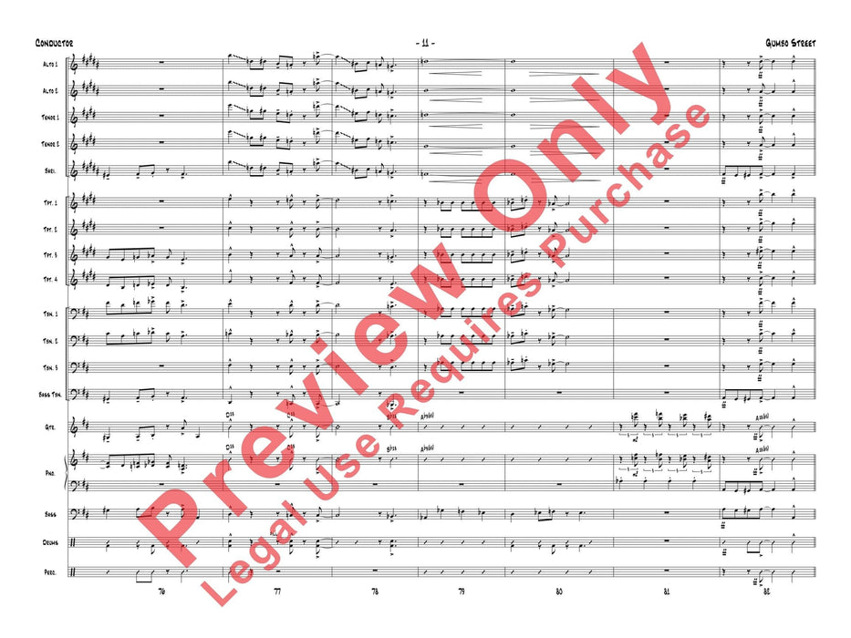 Gumbo Street 總譜 | 小雅音樂 Hsiaoya Music