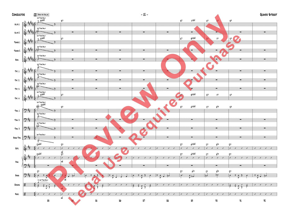 Gumbo Street 總譜 | 小雅音樂 Hsiaoya Music