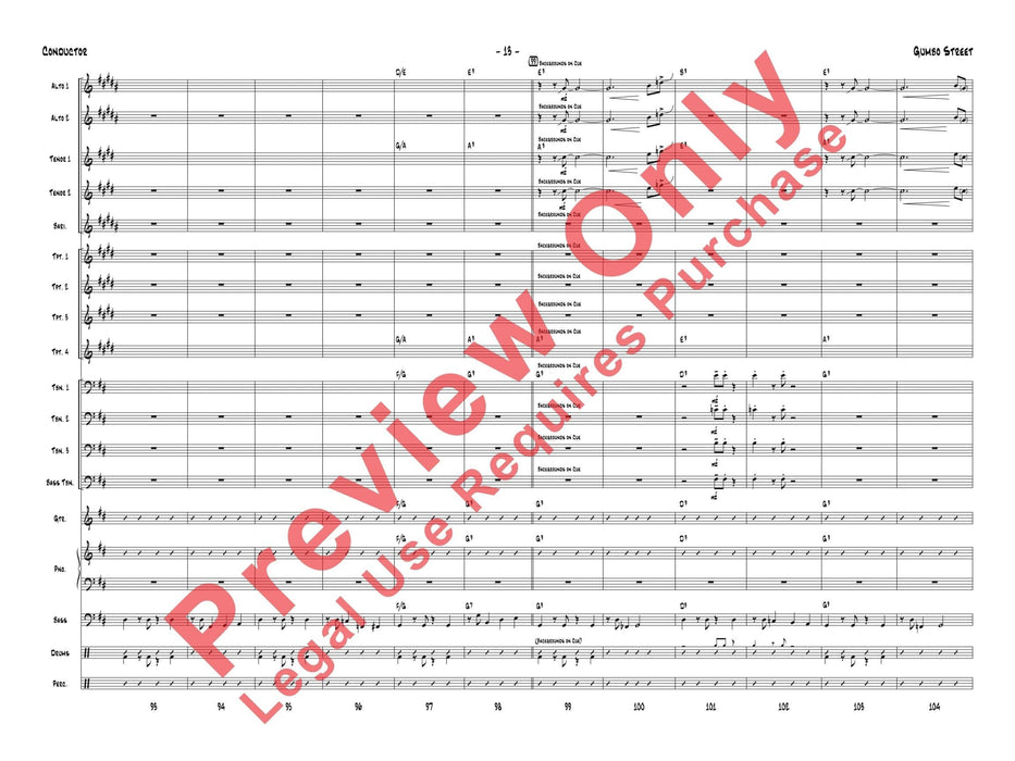 Gumbo Street 總譜 | 小雅音樂 Hsiaoya Music