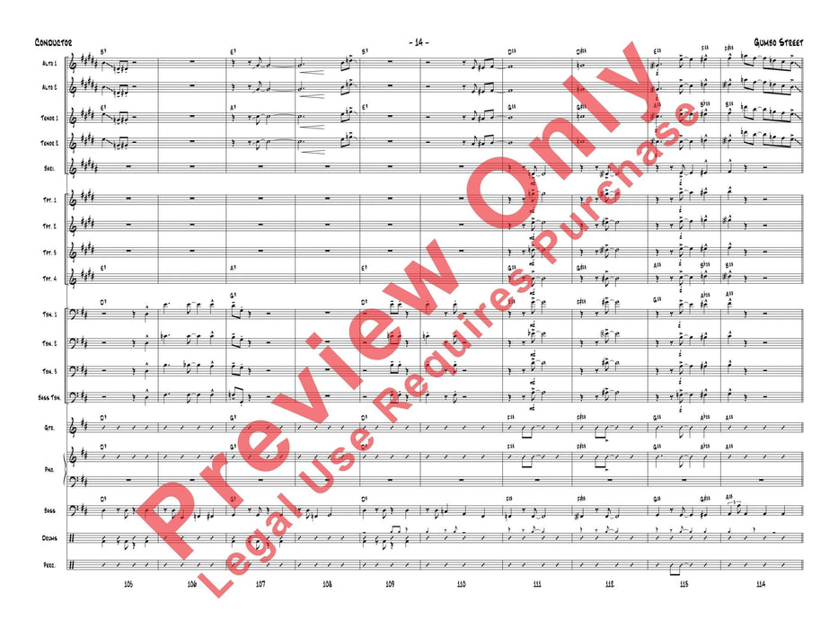 Gumbo Street 總譜 | 小雅音樂 Hsiaoya Music