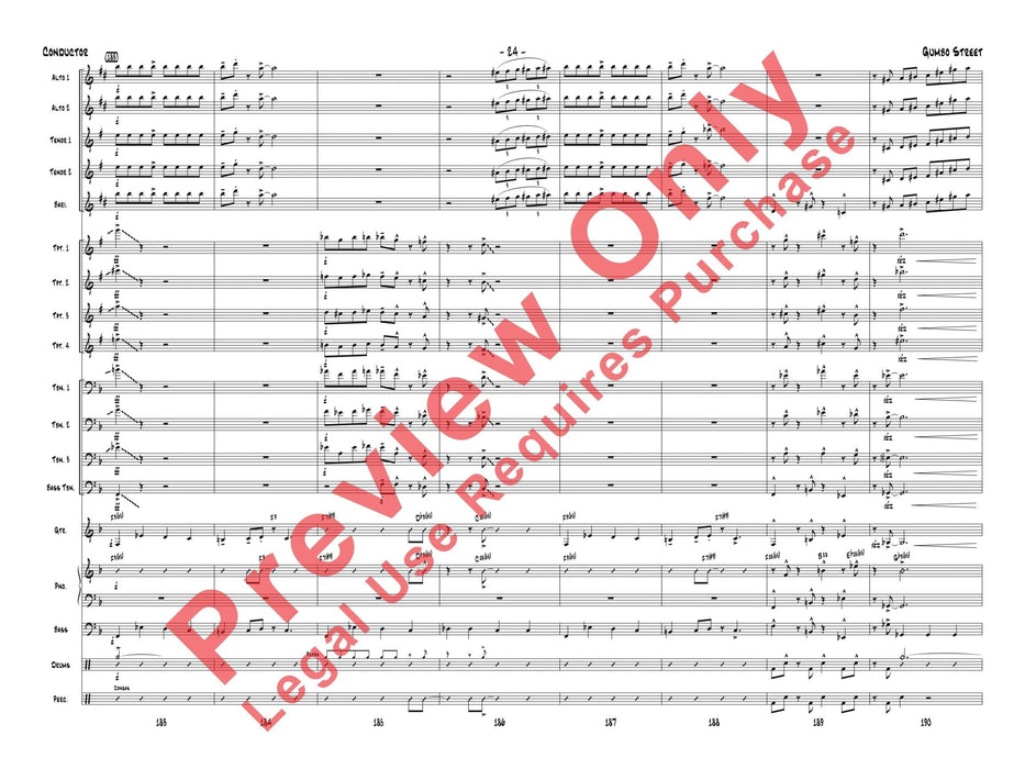 Gumbo Street 總譜 | 小雅音樂 Hsiaoya Music