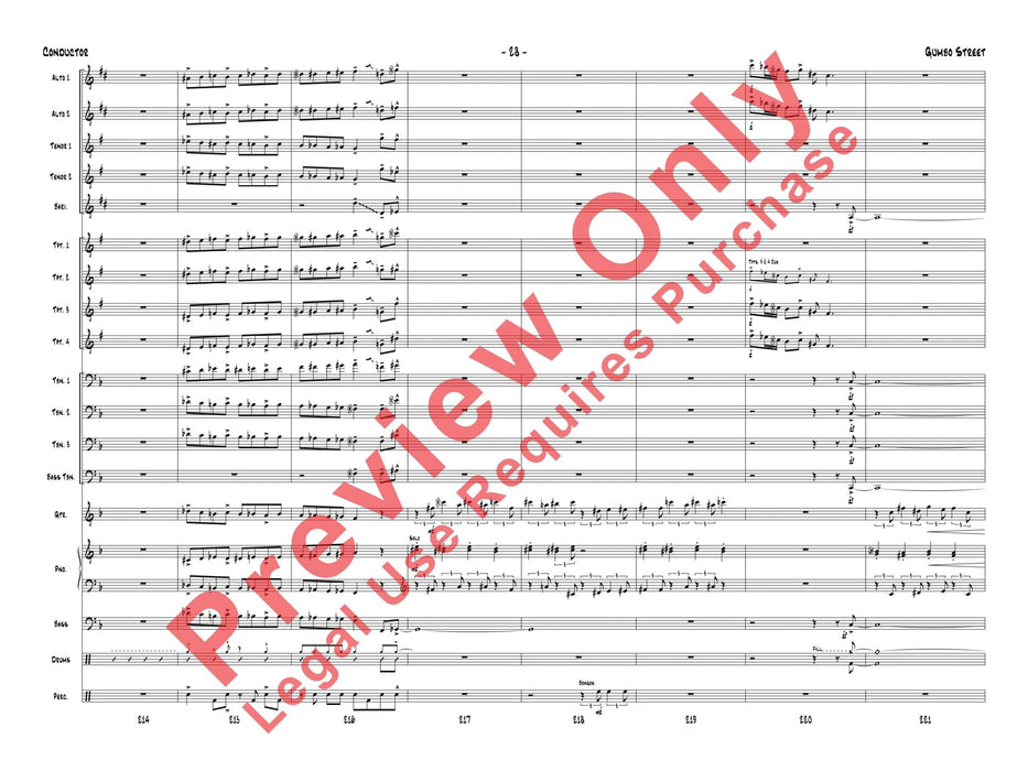 Gumbo Street 總譜 | 小雅音樂 Hsiaoya Music