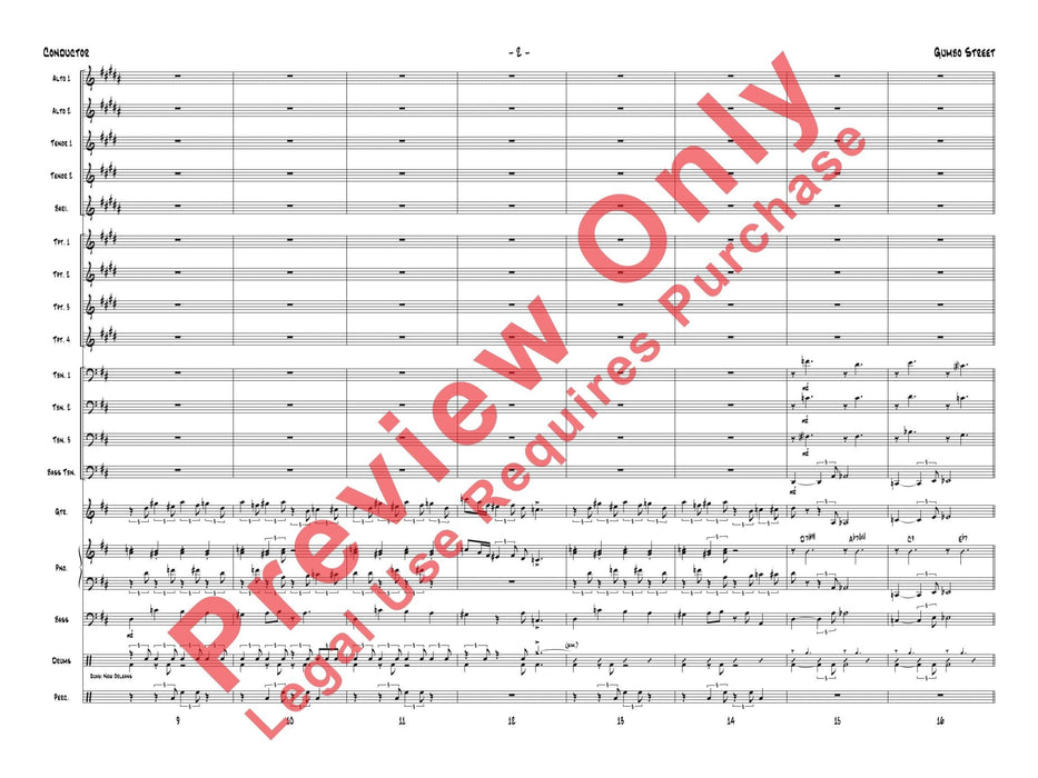 Gumbo Street 總譜 | 小雅音樂 Hsiaoya Music