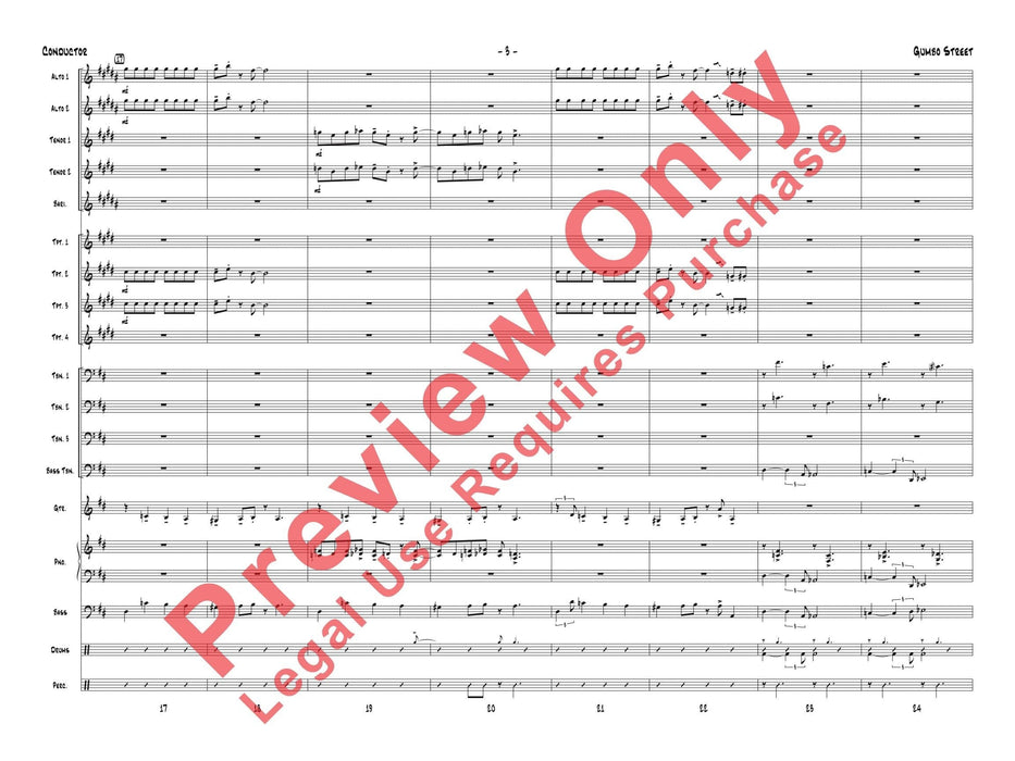 Gumbo Street 總譜 | 小雅音樂 Hsiaoya Music