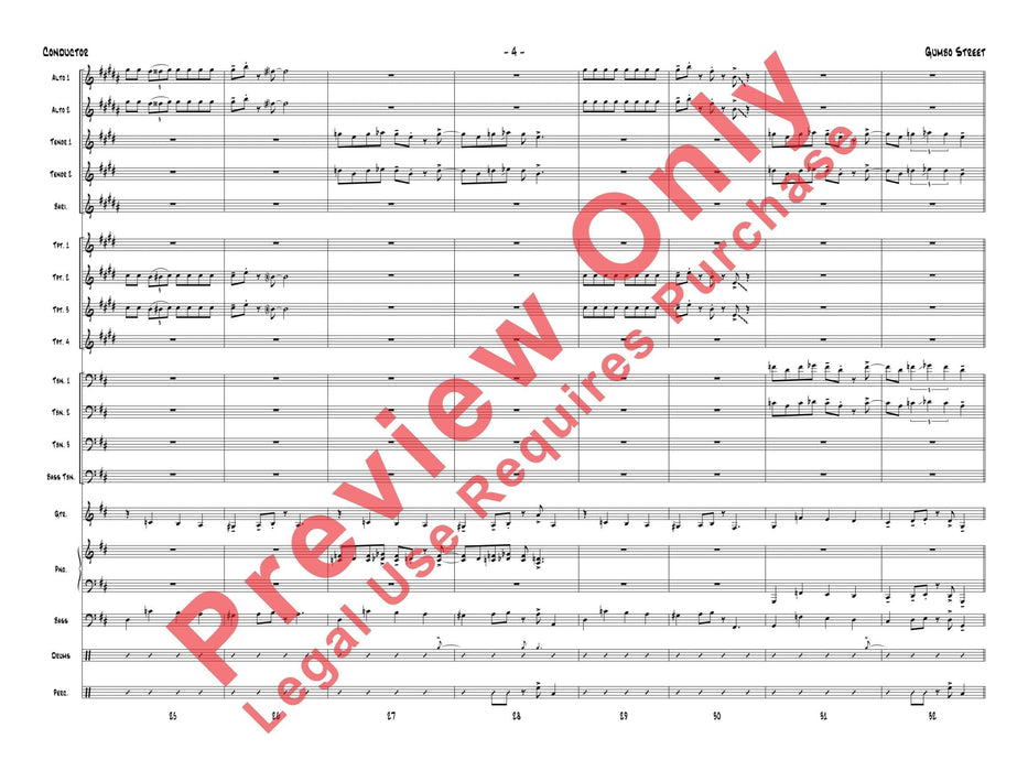 Gumbo Street 總譜 | 小雅音樂 Hsiaoya Music