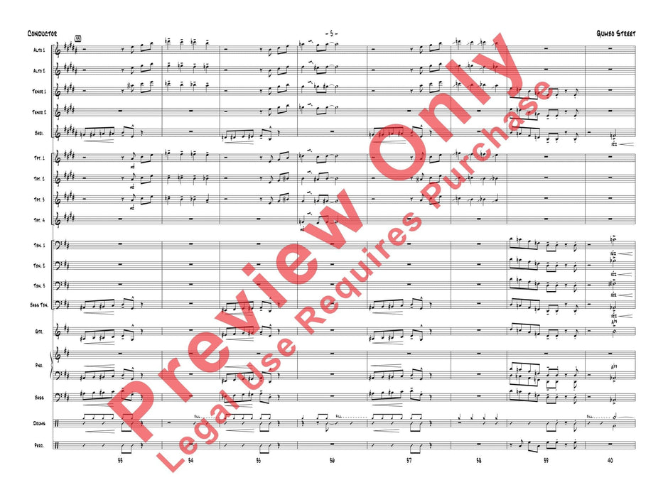 Gumbo Street 總譜 | 小雅音樂 Hsiaoya Music