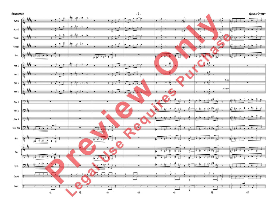 Gumbo Street 總譜 | 小雅音樂 Hsiaoya Music