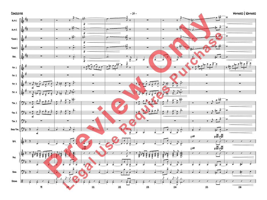 Maynard & Waynard 總譜 | 小雅音樂 Hsiaoya Music