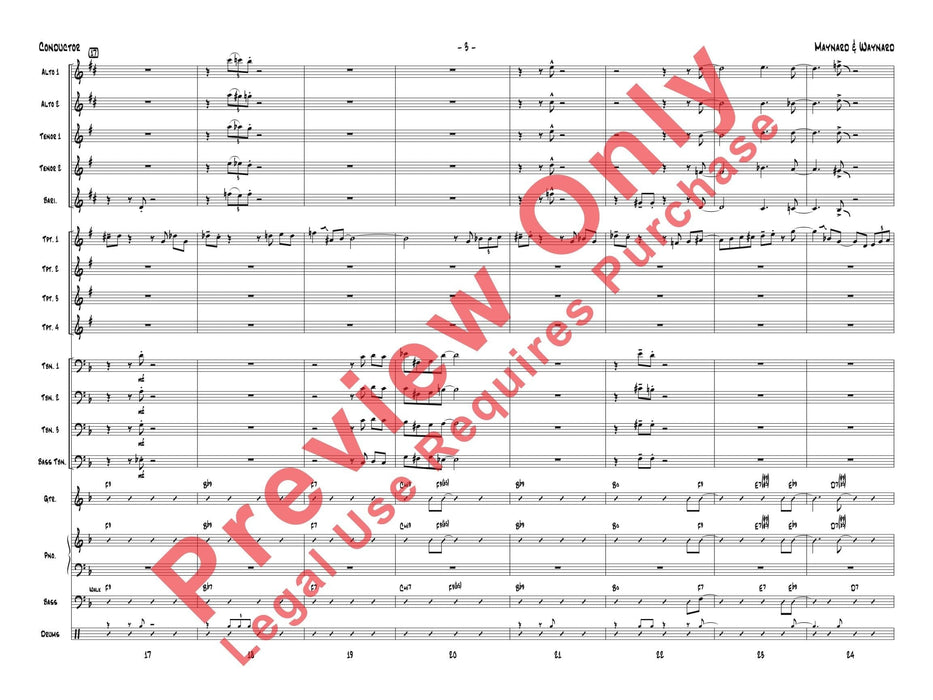 Maynard & Waynard 總譜 | 小雅音樂 Hsiaoya Music