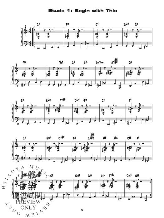 Playing Jazz Piano 爵士音樂鋼琴 | 小雅音樂 Hsiaoya Music