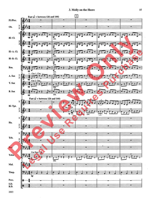 A Percy Grainger Suite 組曲 總譜 | 小雅音樂 Hsiaoya Music