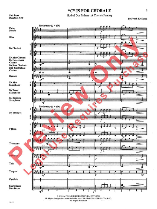 C Is for Chorale (God of Our Fathers: A Chorale Fantasy) 聖詠合唱 聖詠合唱 | 小雅音樂 Hsiaoya Music