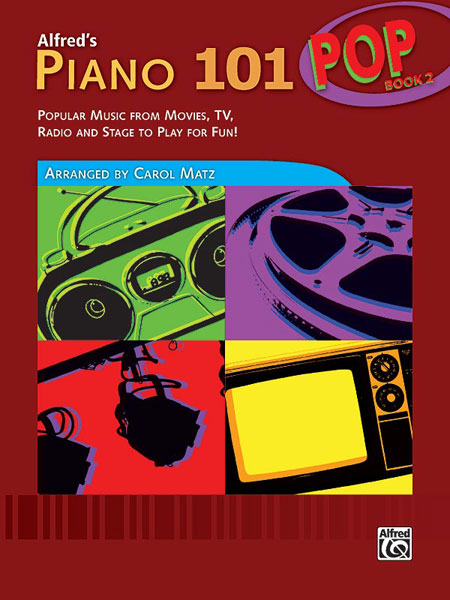 Alfred's Piano 101, Pop Book 2 Popular Music from Movies, TV, Radio, and Stage to Play for Fun! 鋼琴 | 小雅音樂 Hsiaoya Music