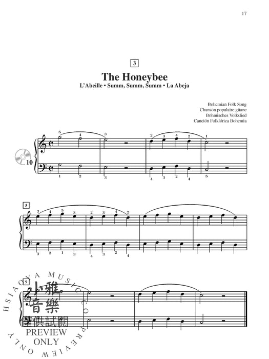 Suzuki Piano School New International Edition Piano Book and CD, Volume 1 鋼琴 | 小雅音樂 Hsiaoya Music