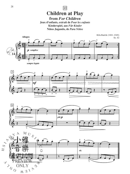 Suzuki Piano School International Edition Piano Book and CD, Volume 2 International Edition 鋼琴 | 小雅音樂 Hsiaoya Music