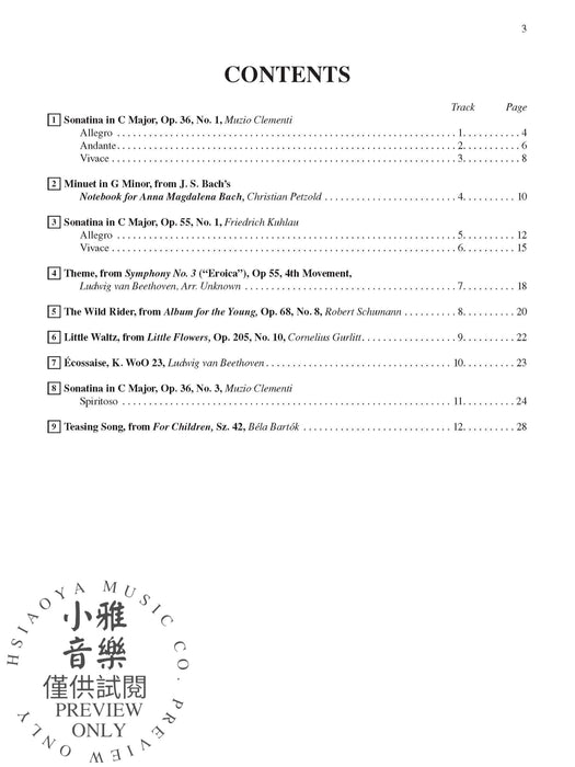 Suzuki Piano School International Edition Piano Book and CD, Volume 3 International Edition 鋼琴 | 小雅音樂 Hsiaoya Music