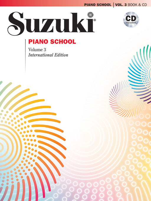 Suzuki Piano School International Edition Piano Book and CD, Volume 3 International Edition 鋼琴 | 小雅音樂 Hsiaoya Music