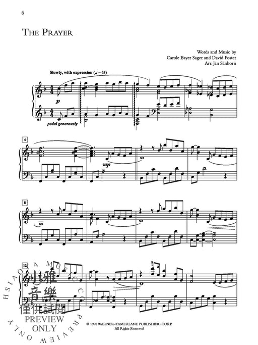 Wedding Performer: Ballads for Wedding Receptions 9 Romantic Selections for Piano Solo 敘事曲 鋼琴 獨奏 | 小雅音樂 Hsiaoya Music