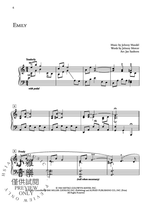 Wedding Performer: Jazz Arrangements for Wedding Receptions 7 Timeless Standards for Piano Solo 爵士音樂 鋼琴 獨奏 | 小雅音樂 Hsiaoya Music