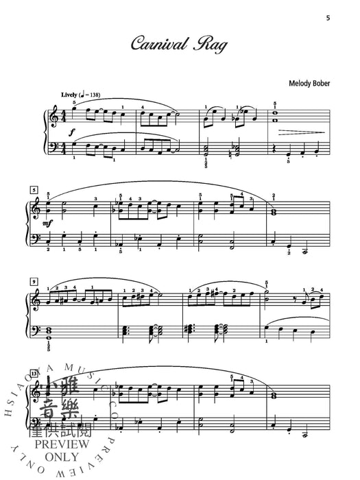 Grand Solos for Piano, Book 5 9 Pieces for Intermediate Pianists 獨奏 鋼琴 小品 | 小雅音樂 Hsiaoya Music