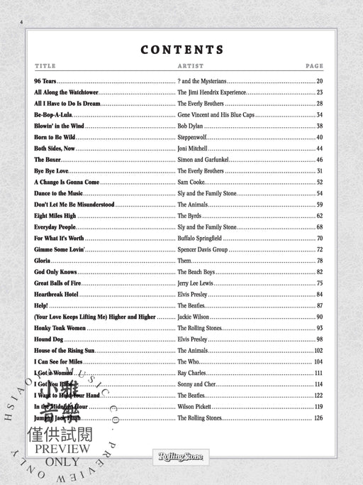 Selections from Rolling Stone Magazine's 500 Greatest Songs of All Time: Early Rock to the Late '60s 61 Songs! | 小雅音樂 Hsiaoya Music
