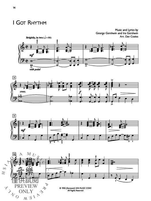 Popular Performer: Great American Songbook, Book 1 The Best Hits from Timeless Songwriters | 小雅音樂 Hsiaoya Music
