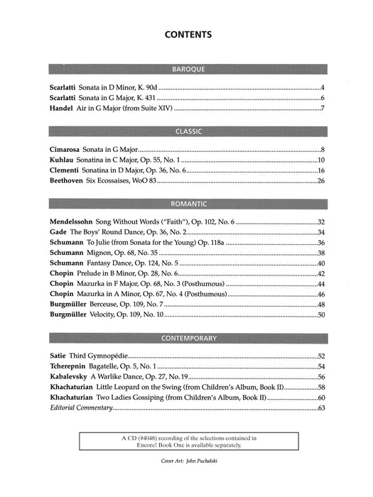 Encore!, Book 1 | 小雅音樂 Hsiaoya Music