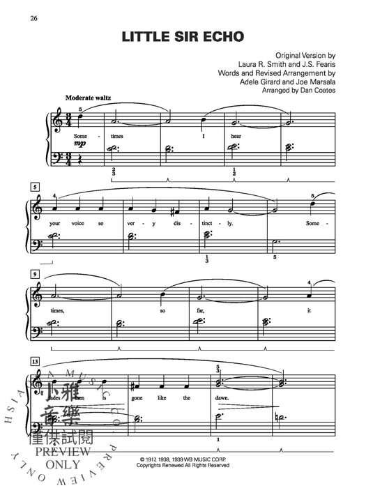 Dan Coates Popular Piano Library: Hilarious Hits, Book 1 鋼琴 | 小雅音樂 Hsiaoya Music