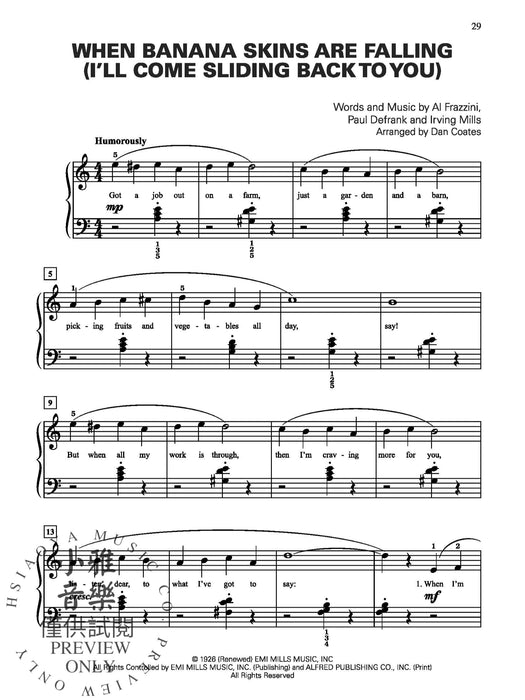 Dan Coates Popular Piano Library: Hilarious Hits, Book 1 鋼琴 | 小雅音樂 Hsiaoya Music