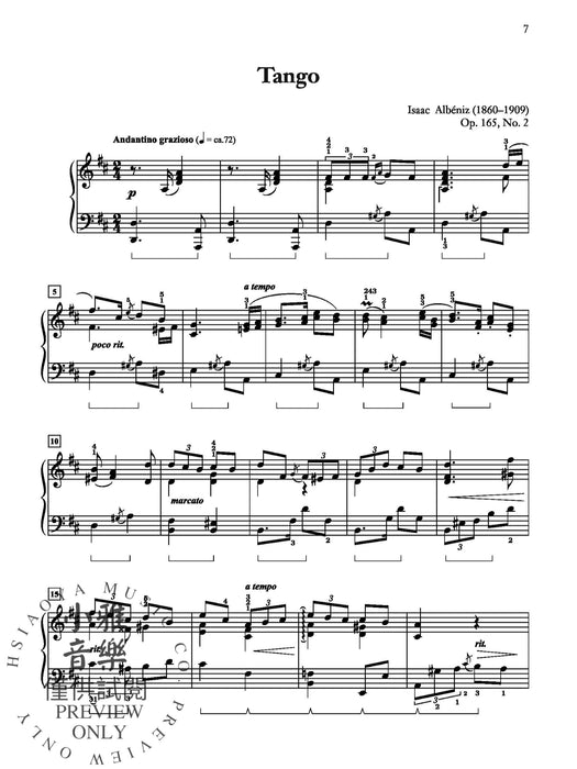 Tangos Selected Works for the Piano 探戈 鋼琴 | 小雅音樂 Hsiaoya Music