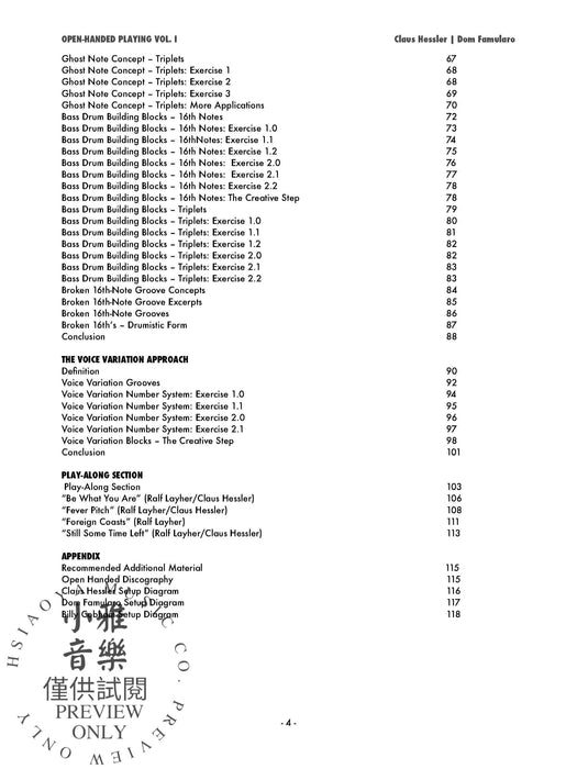 Open-Handed Playing, Volume 1 | 小雅音樂 Hsiaoya Music