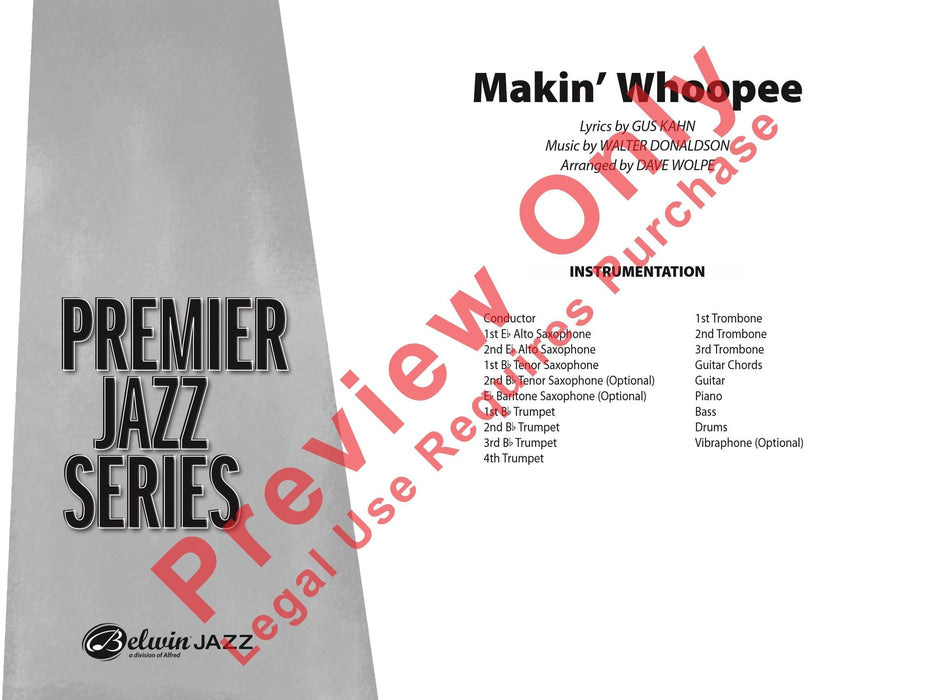 Makin' Whoopee 總譜 | 小雅音樂 Hsiaoya Music