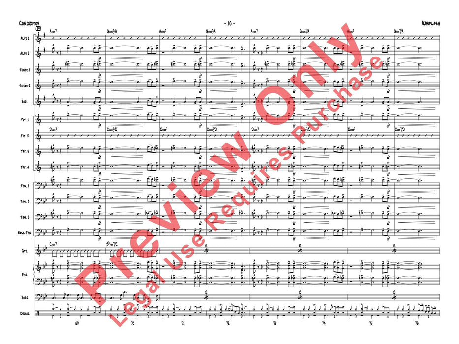 Whiplash 總譜 | 小雅音樂 Hsiaoya Music