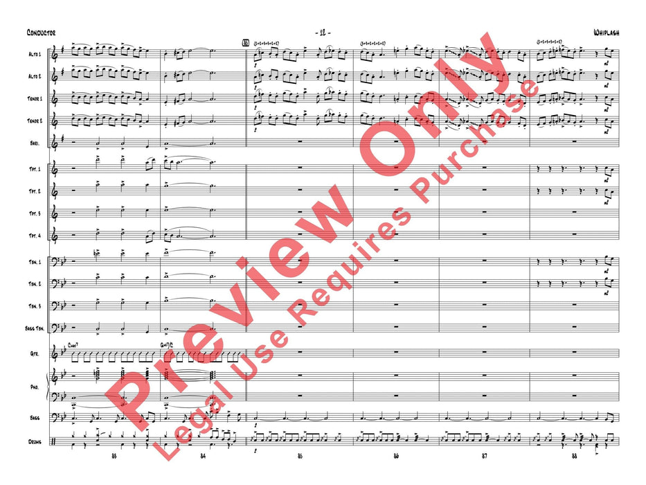 Whiplash 總譜 | 小雅音樂 Hsiaoya Music