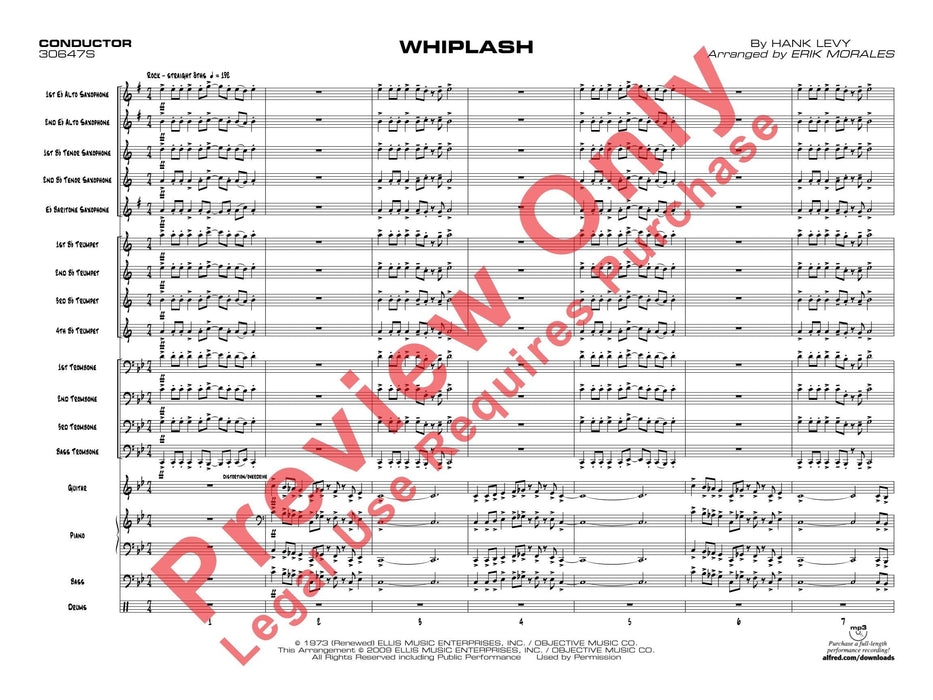 Whiplash 總譜 | 小雅音樂 Hsiaoya Music